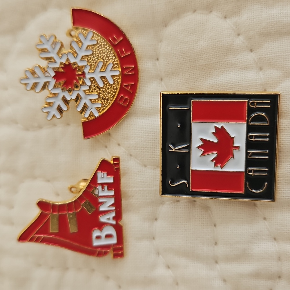 Ski Pins Vintage Ski Area Memorabilia Canada